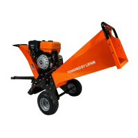 Déchiqueteuse à bois - 15HP